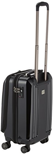 HAUPTSTADTKOFFER - X-Berg -Handgepäck Hartschalenkoffer Koffer Trolley, 55 cm, 42 Liter, TSA, Schwarz - 