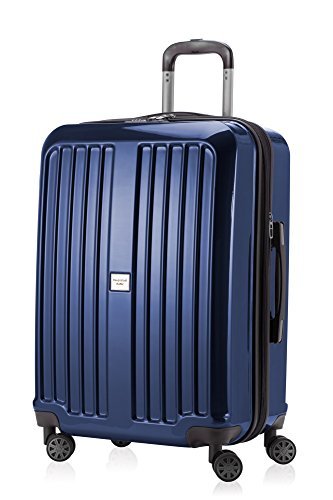 HAUPTSTADTKOFFER - X-Berg - Hartschalenkoffer Koffer Trolley Rollkoffer, 65 cm, 90 Liter, TSA, Dunkelblau -