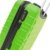 SHAIK® 3-tlg. DESIGN CLASSIC Hartschalen Kofferset, Trolley, Koffer, Reisekoffer, 40/78/124 Liter, 4 Doppelrollen, (Grün/Türkis) - 