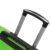 SHAIK® 3-tlg. DESIGN CLASSIC Hartschalen Kofferset, Trolley, Koffer, Reisekoffer, 40/78/124 Liter, 4 Doppelrollen, (Grün/Türkis) - 