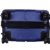 SHAIK® SH002 3-tlg. DESIGN RAZZER Hartschalen Kofferset, Trolley, Koffer, Reisekoffer, 50/80/120 Liter, 4 Doppelrollen, 25% mehr Volumen durch Dehnfalte (Dunkelblau) - 