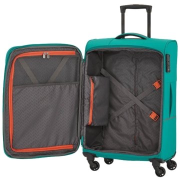 SOLARIS 4 Rad Trolley M, erweiterbar, Schwarz/Limone, 88148-01