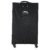 Aerolite Große Leichtgewicht 4 Rollen Trolley Koffer Reisekoffer Rollkoffer Gepäck, 81cm, Schwarz/Grau