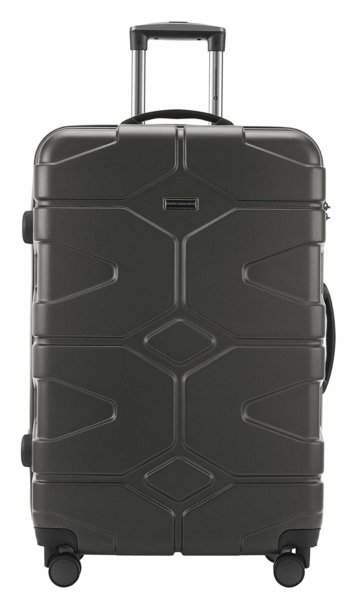 HAUPTSTADTKOFFER - X-Kölln - Hartschalen-Koffer Koffer Trolley Rollkoffer Reisekoffer, TSA, 76 cm, 120 Liter, Graphite matt